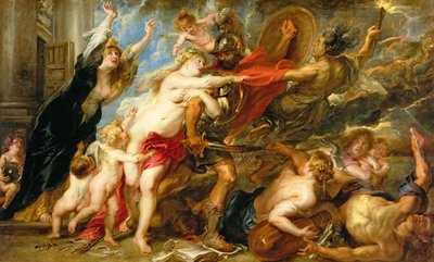 Die Folge des Krieges, 1637-38 von Peter Paul Rubens